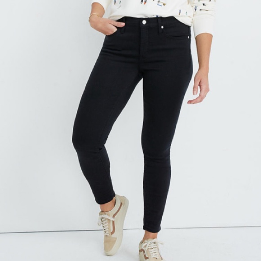 MADEWELL 9” high rise skinny jean